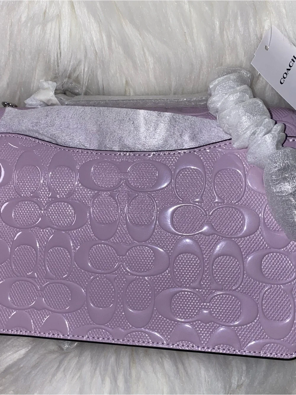 Coach 💜 Klare Crossbody Bag In Signature Leather New